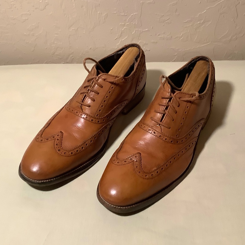 Men’s Cole Haan Leather Wingtip Dress Shoes